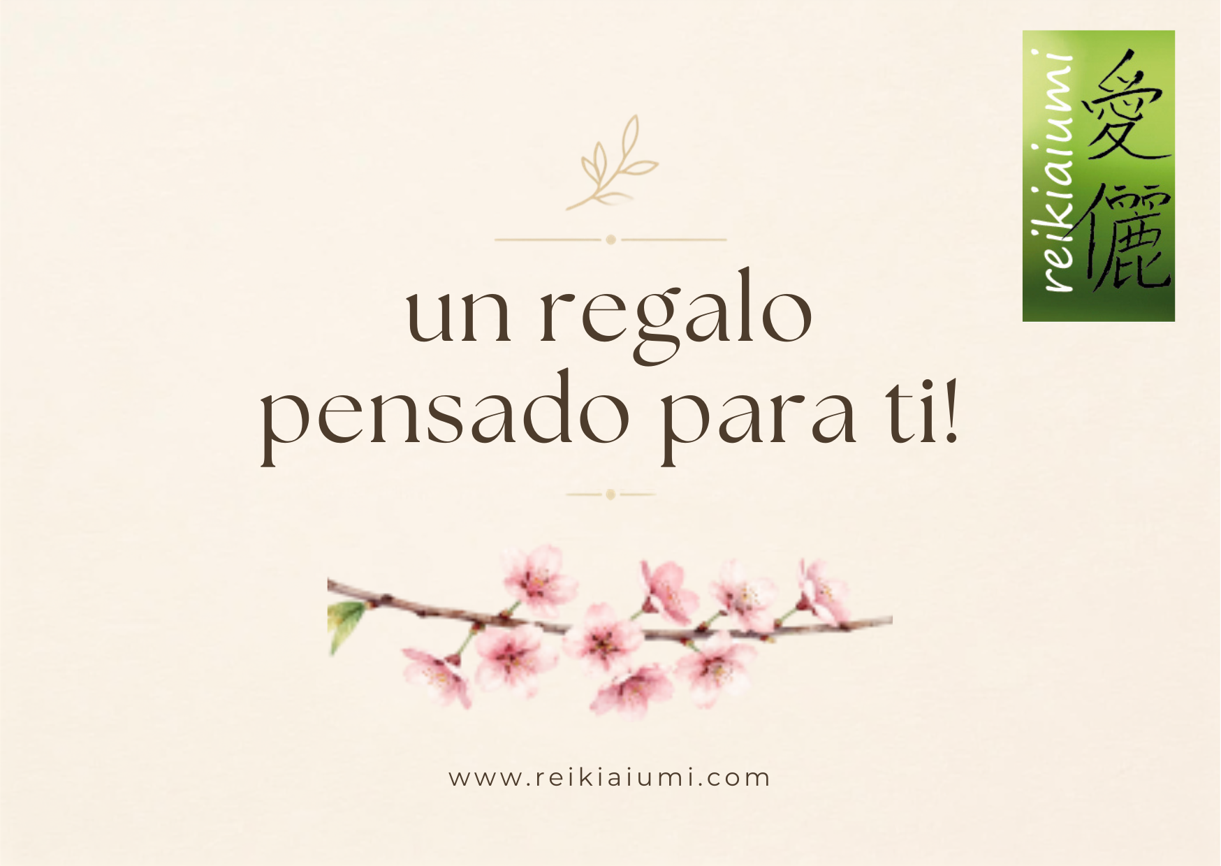 Tarjetas regalo Reikiaiumi